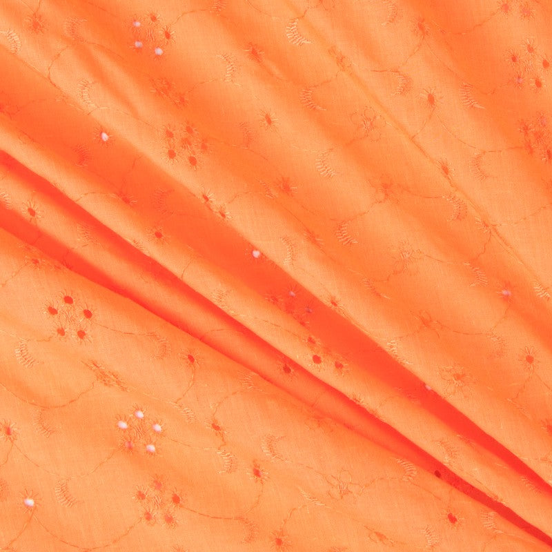 Broderie Anglaise Orange - Ribes y Casals