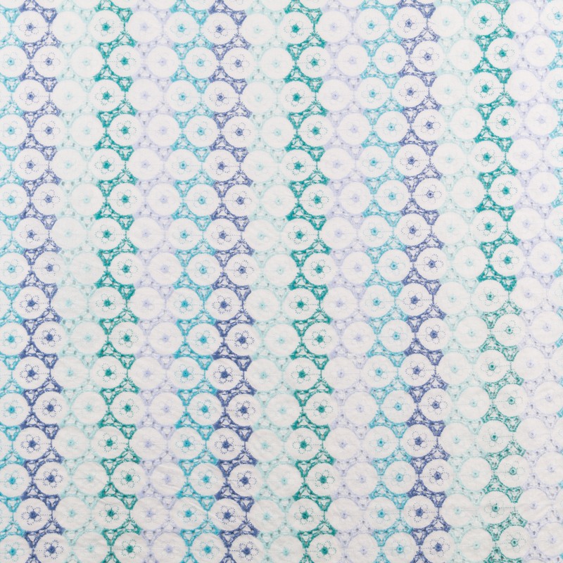 Broderie Suisse Fleurs Bleuté - Ribes y Casals