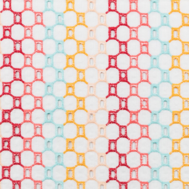 Broderie Anglaise Geométrique Pitagoras - Ribes y Casals