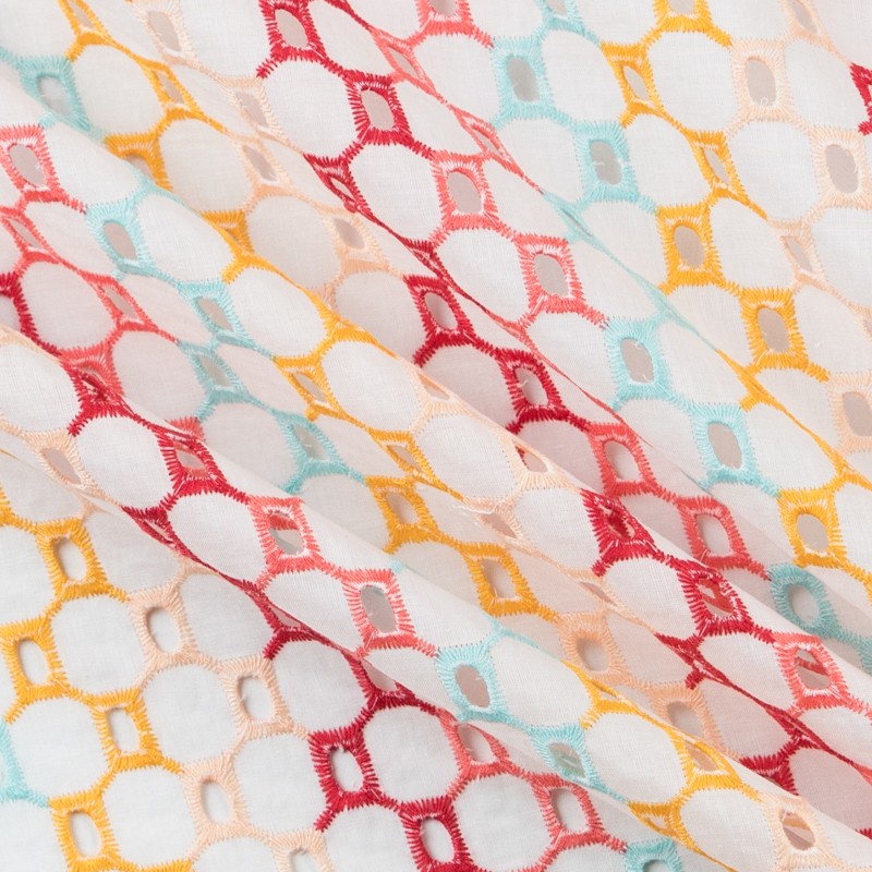 Broderie Anglaise Geométrique Pitagoras - Ribes y Casals