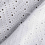 Broderie Suisse Chevron Blanc - Ribes y Casals