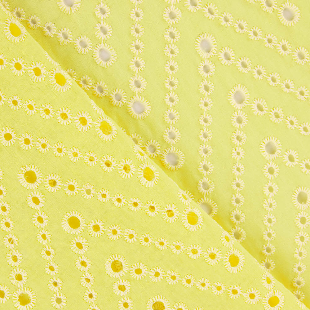 Broderie Suisse Chevron Jaune - Ribes y Casals