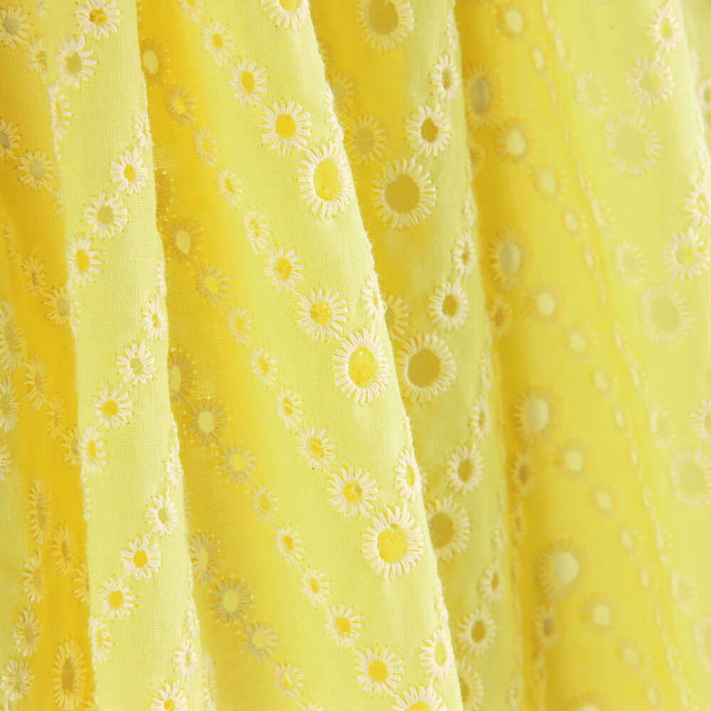 Broderie Suisse Chevron Jaune - Ribes y Casals