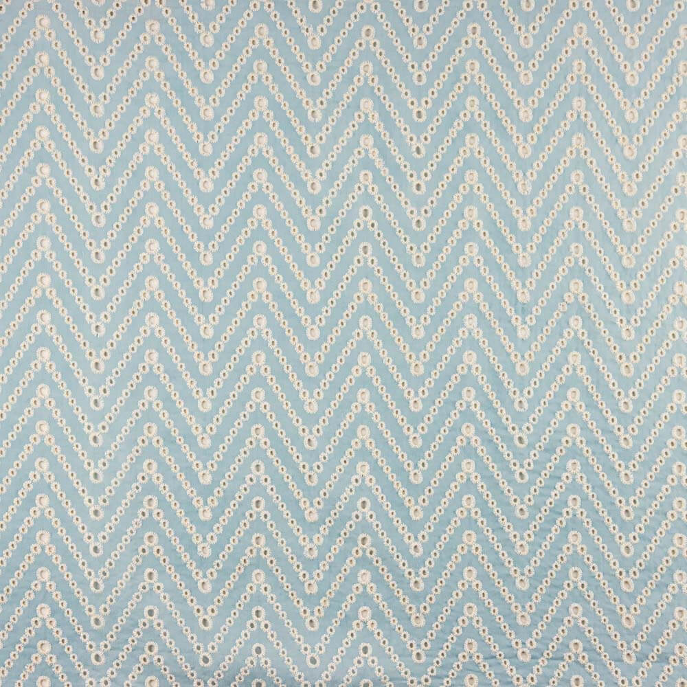 Broderie Suisse Chevron Bleu - Ribes y Casals