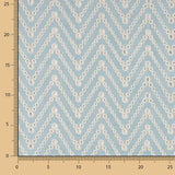Broderie Suisse Chevron Bleu - Ribes y Casals