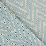 Broderie Suisse Chevron Bleu - Ribes y Casals