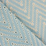 Broderie Suisse Chevron Bleu - Ribes y Casals