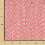 Broderie Suisse Chevron Corail - Ribes y Casals