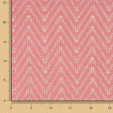 Broderie Suisse Chevron Corail - Ribes y Casals