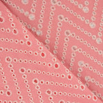 Broderie Suisse Chevron Corail - Ribes y Casals
