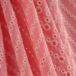 Broderie Suisse Chevron Corail - Ribes y Casals