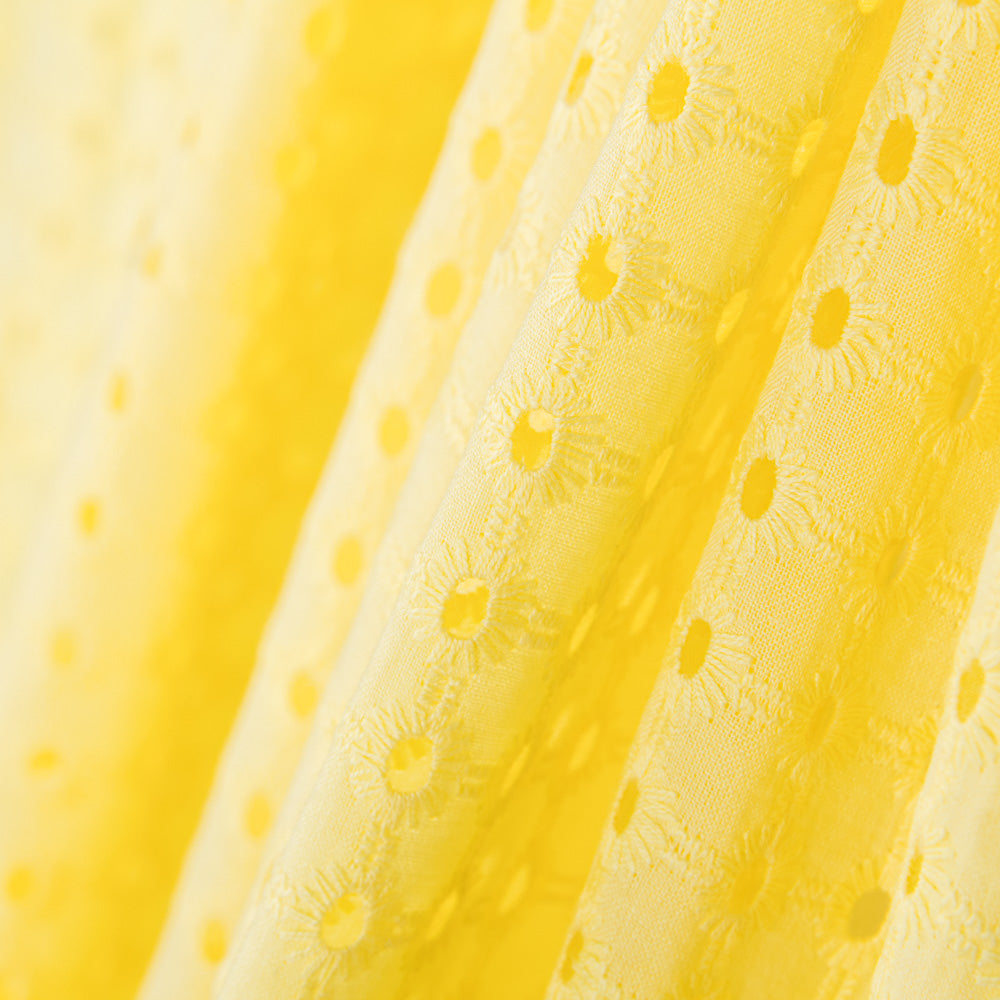 Broderie Suisse Géométrique Jaune - Ribes y Casals