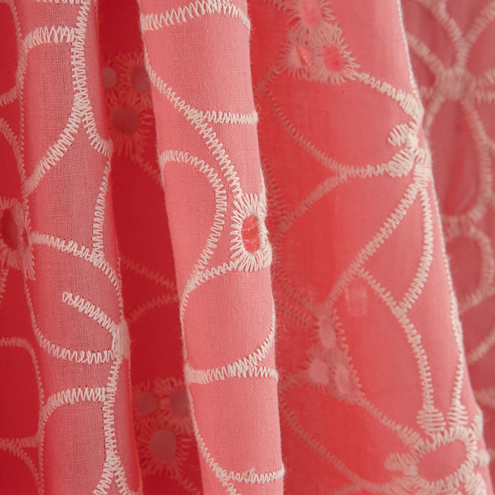 Broderie Suisse Marguerite Coral - Ribes y Casals