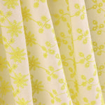 Retal Bordado Suizo Mini Flor Amarillo 45x140 cm - Ribes y Casals