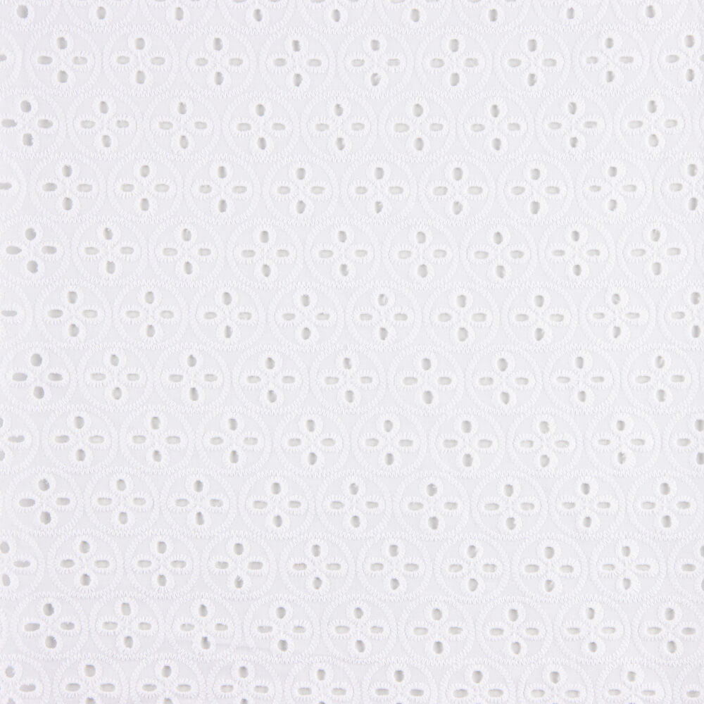 Broderie Suisse Triana Blanc - Ribes y Casals