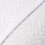Broderie suisse zigzag pur coton - Ribes y Casals