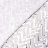 Broderie suisse zigzag pur coton - Ribes y Casals