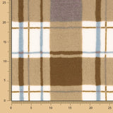 Polaire Mouton Carreaux Beige - Ribes y Casals