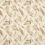 Lin viscose imprimé botanique marron - Ribes y Casals