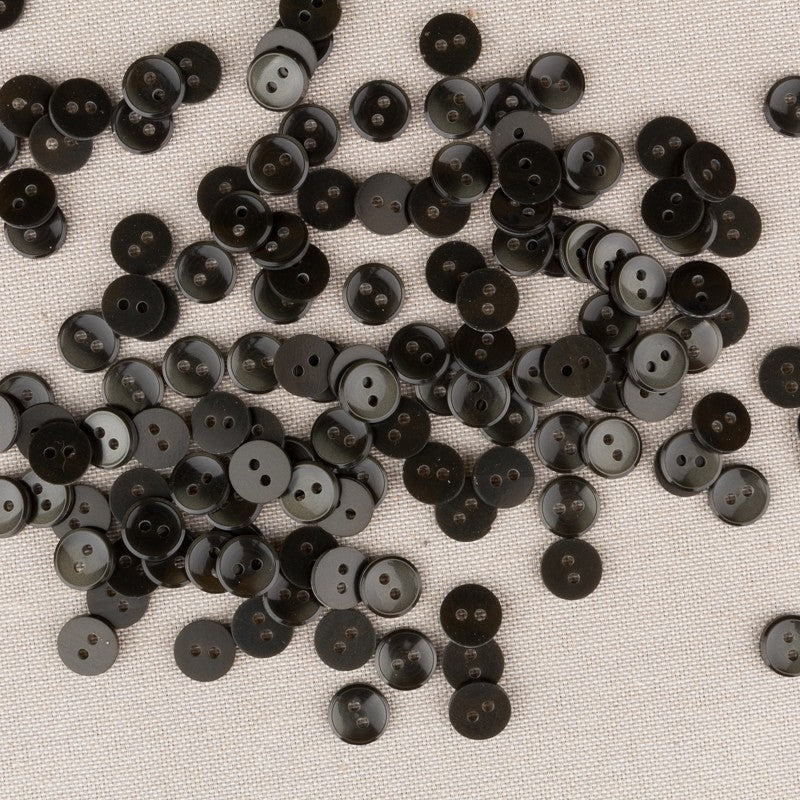 Bouton Couture Noir 12mm - Ribes y Casals