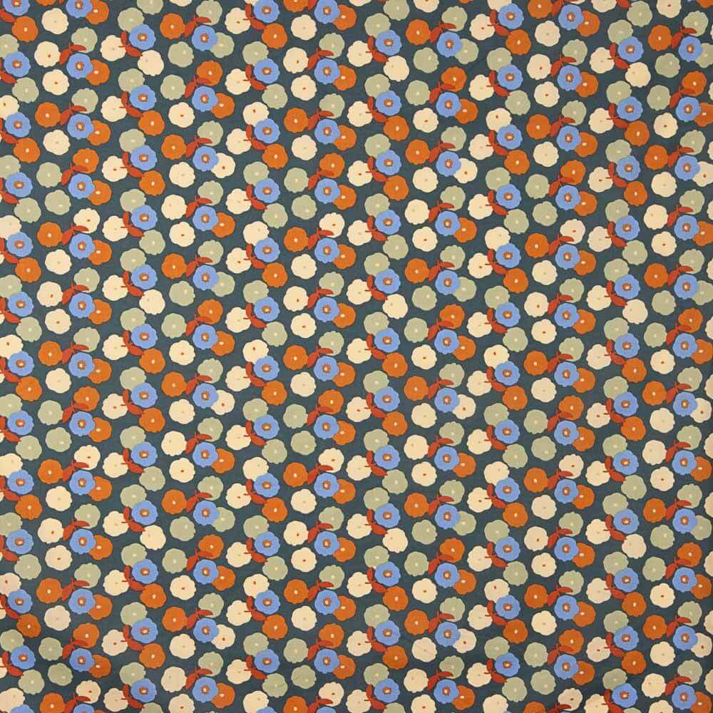 Popeline de coton Tera Fleurs - Ribes y Casals