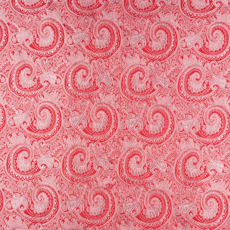 Brocard Fantaisie Cachemire Rouge - Ribes y Casals