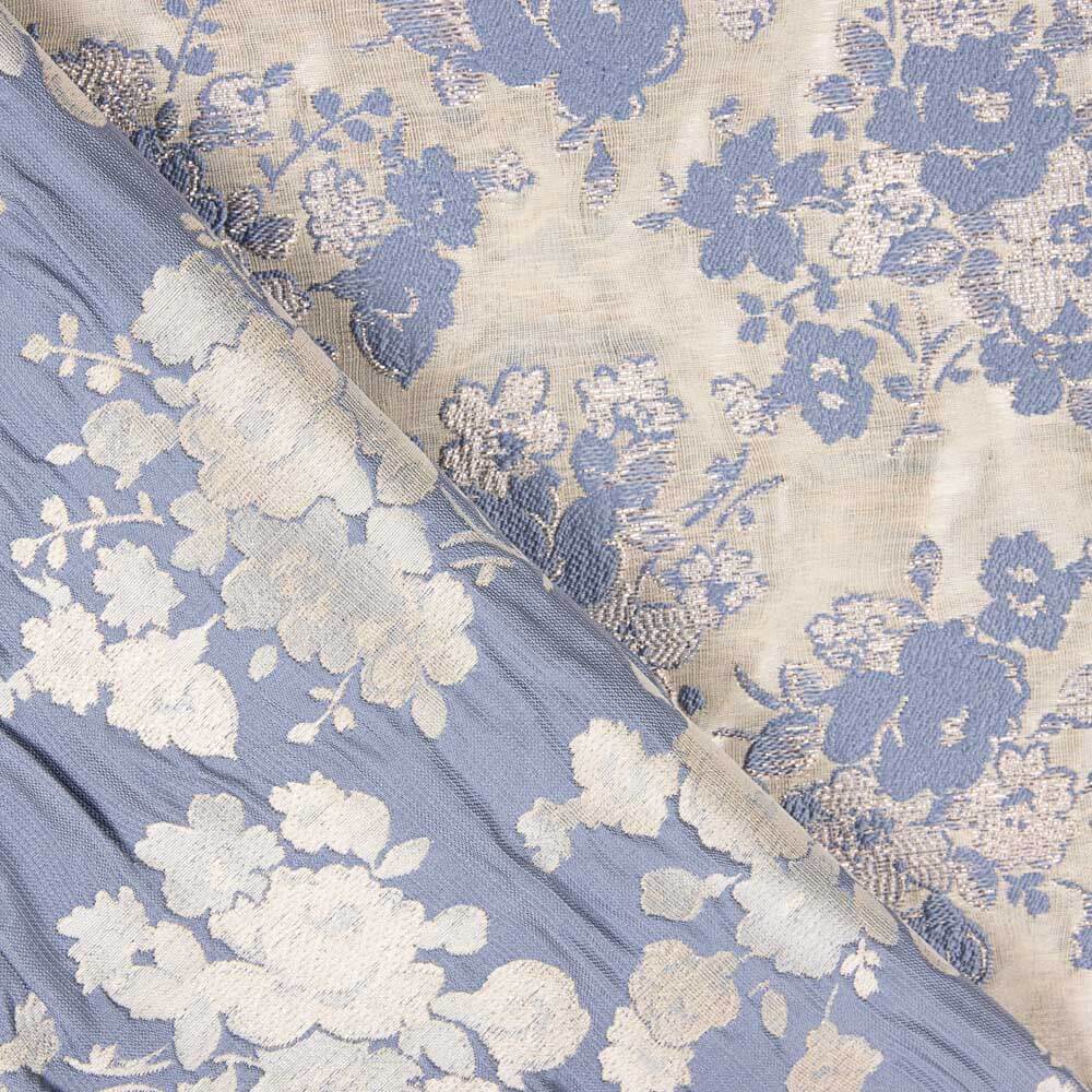 Brocard Fleur Crétonne Bleu Denim - Ribes y Casals