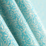Brocart Cachemire Turquoise - Ribes y Casals