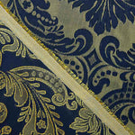 Jacquard Cofrade Bleu Métal Doré - Ribes y Casals