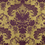 Jacquard Cofrade Violet Métal Doré - Ribes y Casals