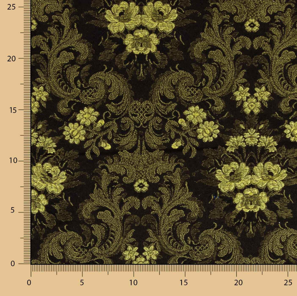 Brocart noir de la Confrérie - Ribes y Casals