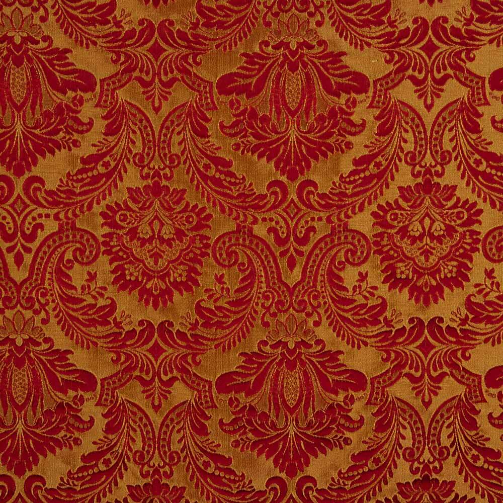 Jacquard Cofrade Rouge Métal Doré - Ribes y Casals
