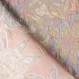 Brocado Lamé Rosa Beige - Ribes y Casals
