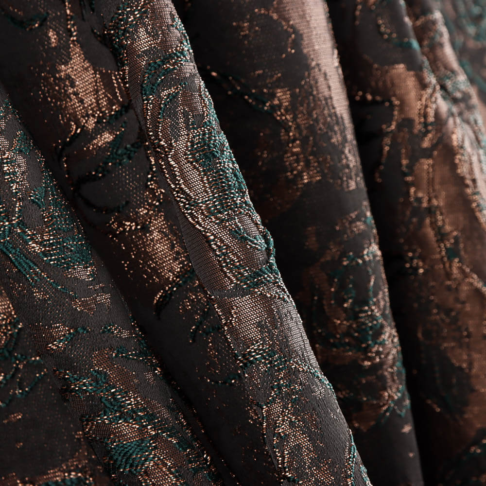 Brocart Fleurs Cuivre - Ribes y Casals