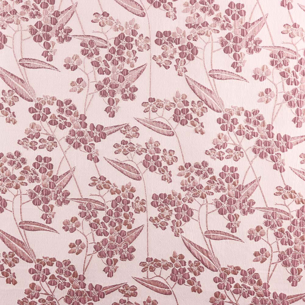 Brocart Fleurs Roses Du Japon - Ribes y Casals