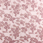 Brocart Fleurs Roses Du Japon - Ribes y Casals