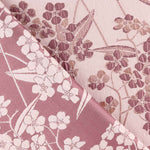 Brocart Fleurs Roses Du Japon - Ribes y Casals