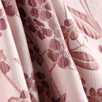 Brocart Fleurs Roses Du Japon - Ribes y Casals