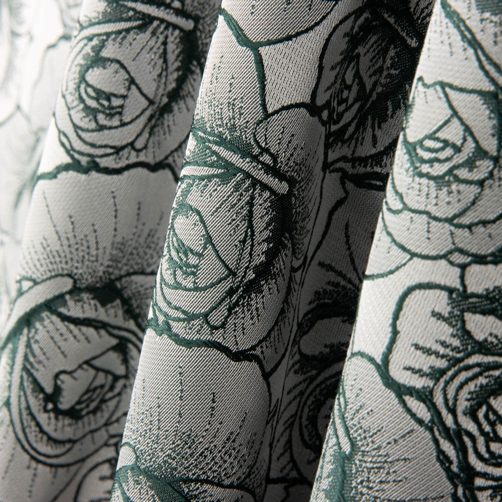 Brocado Flor Verde - Ribes y Casals