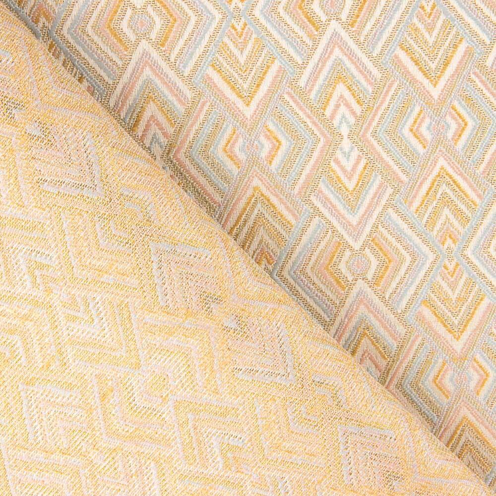 Brocart Géométrique Vert Clair - Ribes y Casals