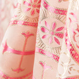 Brocart Lurex Croix Fuchsia - Ribes y Casals