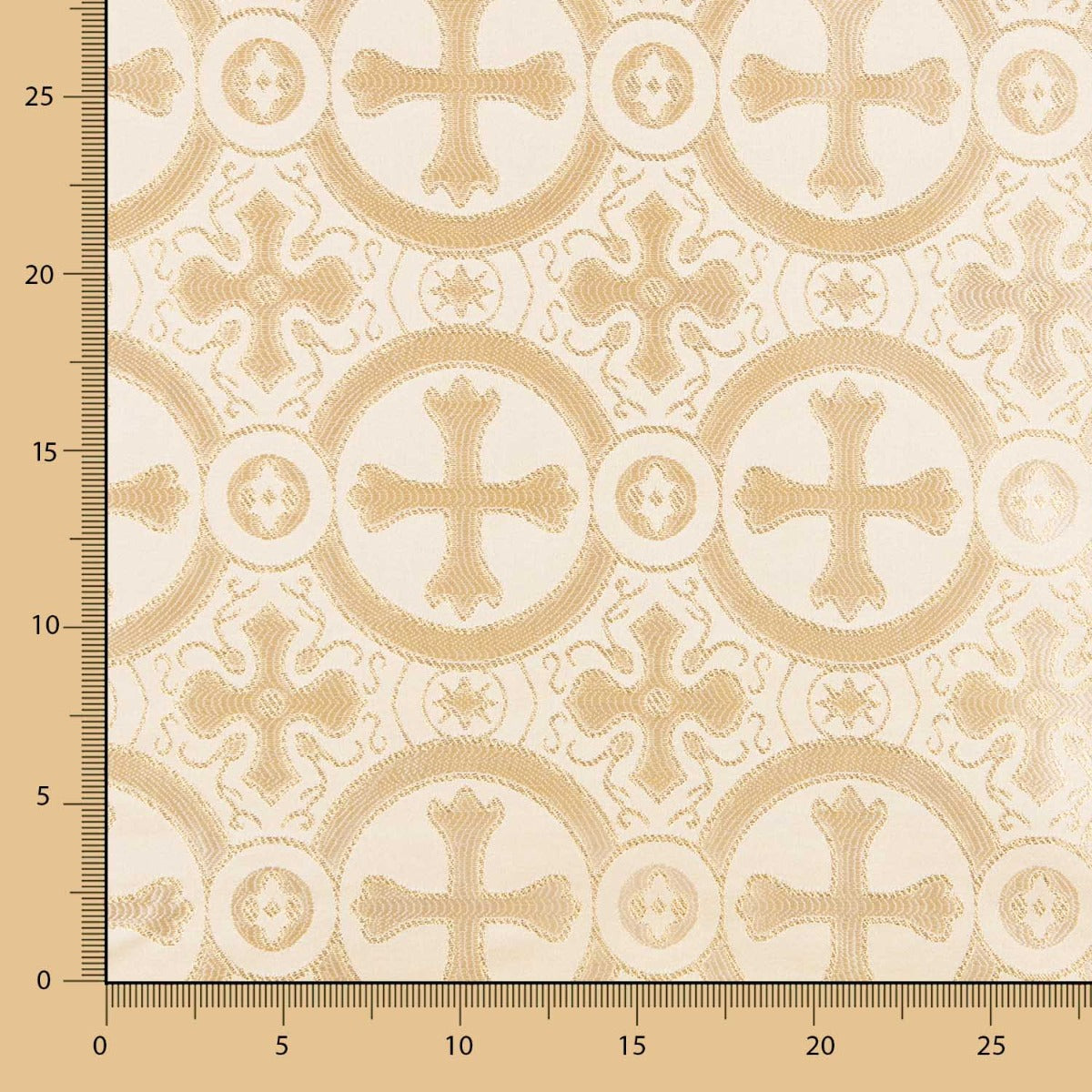 Brocart Lurex Croix Or - Ribes y Casals