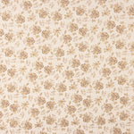 Retal Brocado Flor Inglesa Tostado 50x140 cm - Ribes y Casals