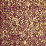 Tissu Jacquard Paisley Bourgogne - Ribes y Casals