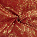 Tissu Jacquard Paisley rouge - Ribes y Casals