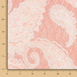 Dame rose en brocart de cachemire - Ribes y Casals