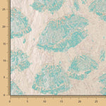 Brocard Fleur Coquelicot Aigue-marine - Ribes y Casals