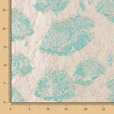 Brocard Fleur Coquelicot Aigue-marine - Ribes y Casals