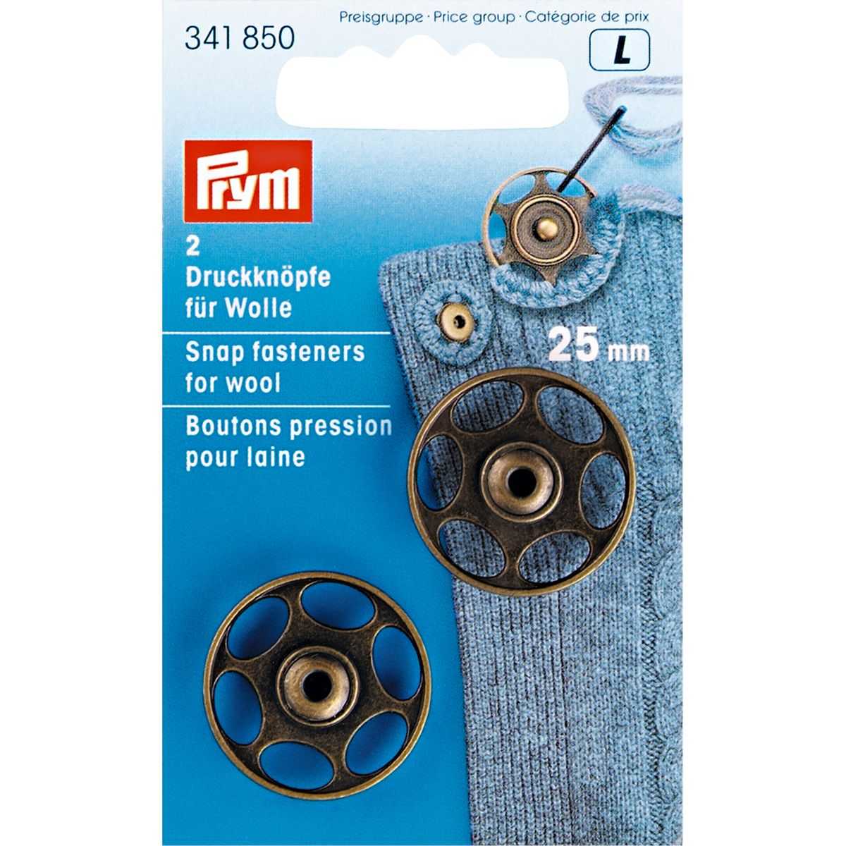 Prym - Fermoir s Lana 25mm. 341850 - Ribes y Casals