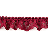 Bande de dentelle bordeaux 22 mm - Ribes y Casals